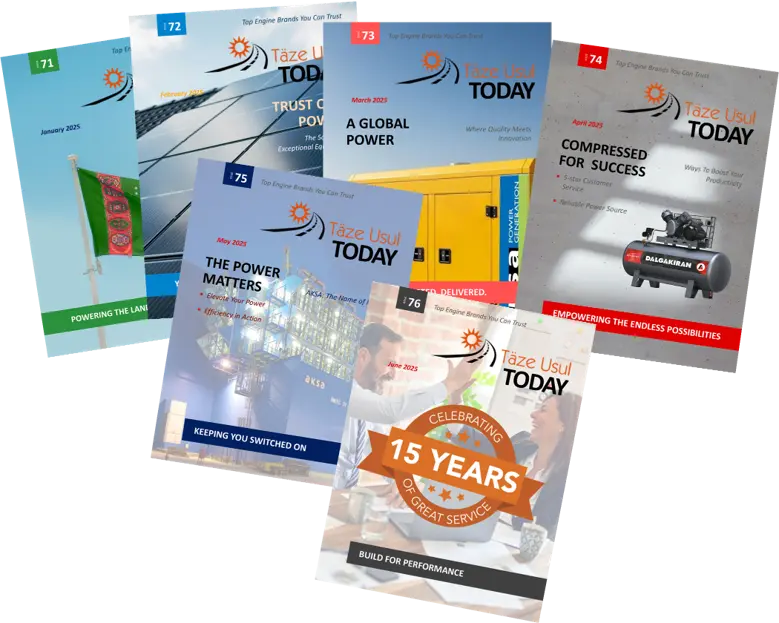 Taze Usul Branded magazines